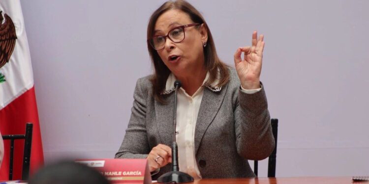 Rocío Nahle asegura que en Veracruz hay libertad de expresión