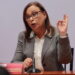 Rocío Nahle asegura que en Veracruz hay libertad de expresión