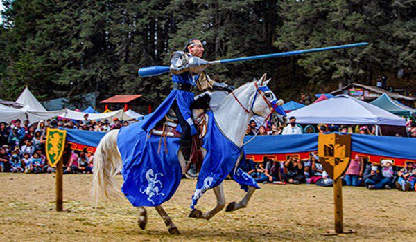 festival medieval jardines de méxico