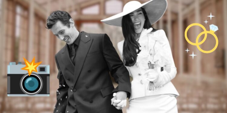 fotos boda dua lipa