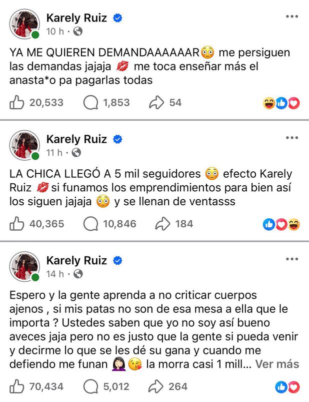 karely ruiz haters